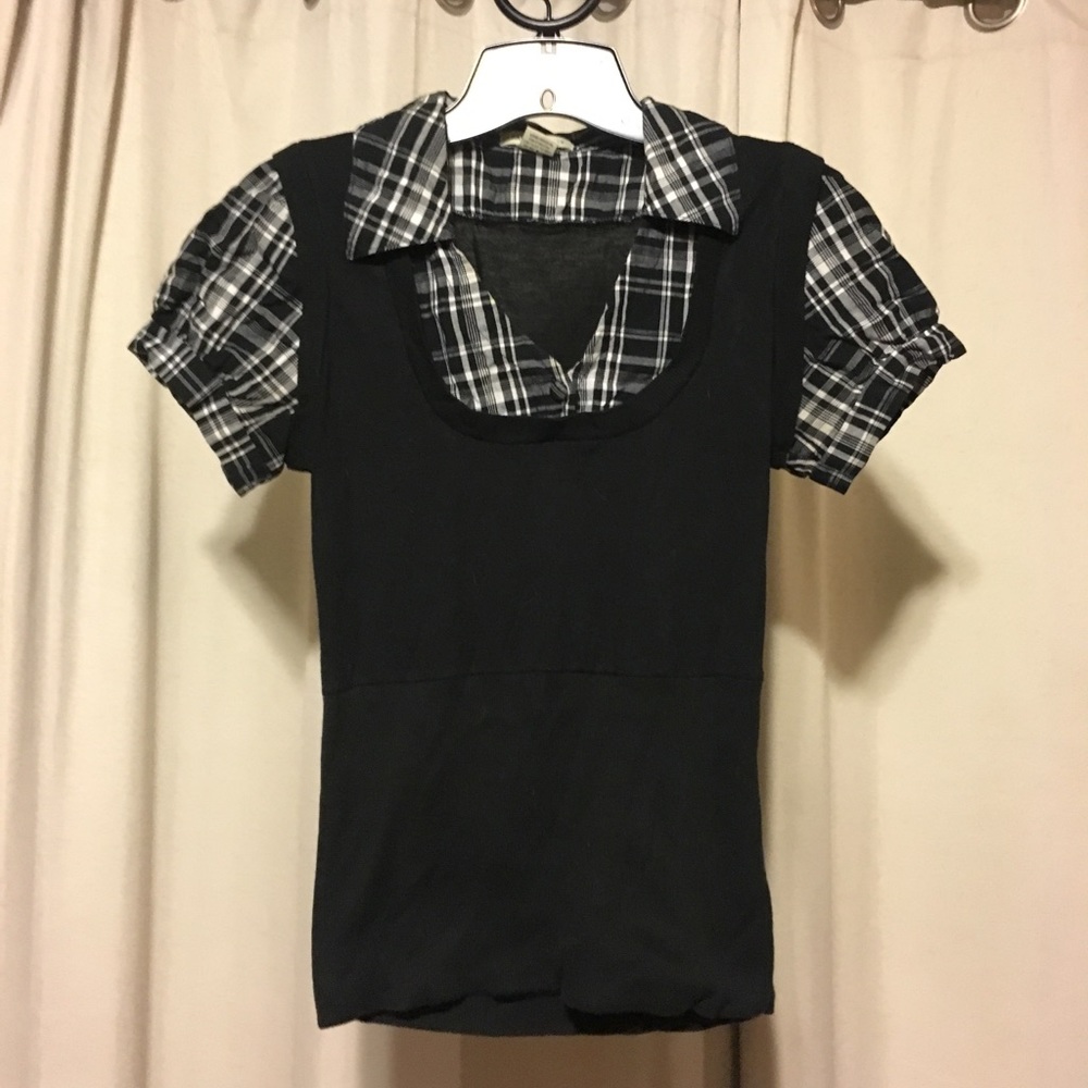 Black dress shirt